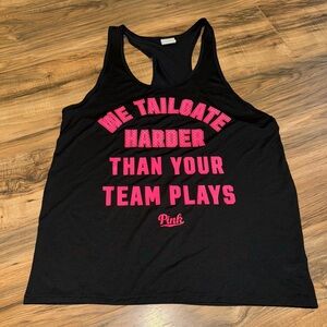 Victoria’s Secret PINK “We Tailgate Harder” Tank Top